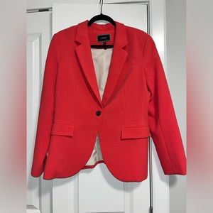 Le château XL blazer in flamingo pink